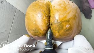Hard anal smeared and hot