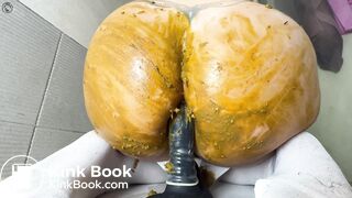 Hard anal smeared and hot
