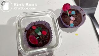 Preparing shitty cupcakes @scatdark