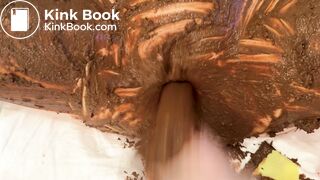 31SHITS-1.6 KG OF SHITS - filled pussy, fucked dildo