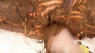 31SHITS-1.6 KG OF SHITS - filled pussy, fucked dildo
