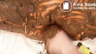 31SHITS-1.6 KG OF SHITS - filled pussy, fucked dildo