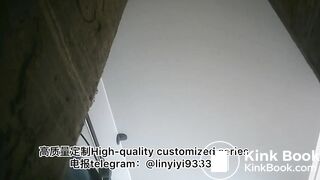 Beautiful girl poops in the toilet 63