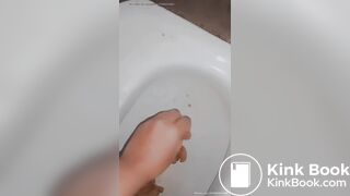 Desi indian girl scat