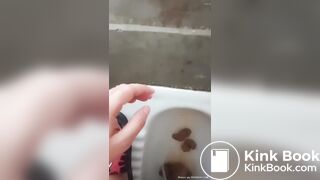 Desi indian girl scat