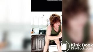 Webcam BBW russian shitting. Diamond