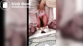 Pooping indian girl - video 2