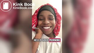 Ebony girl pooping on toilet - video 17