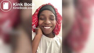 Ebony girl pooping on toilet - video 17
