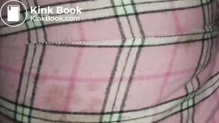 Girl diarrhea self in bed!