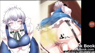 girl Panty poop
