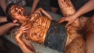 Fucking a scat slave