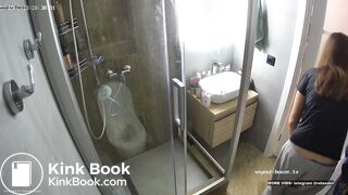 GIRL EXPLOSIVE SHIT AND BF COMES RIGHT AFTER