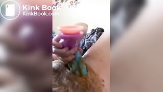 Using shit as lube
