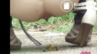 Pooping Outdoors - Poop Cut