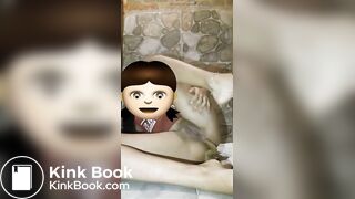 Cute latina pooping - video 3