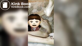 Cute latina pooping - video 3