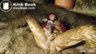 Midnight Orgasm In The Outhouse - human shit play