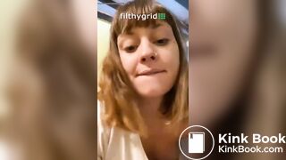 Girl pooping - video 839
