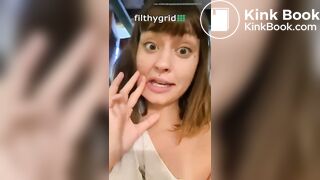 Girl pooping - video 839