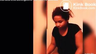 Big booty ebony constipated and struggling to poop