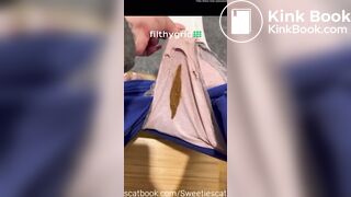 Girl fills toilet with diarrhea