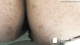 BBW EBONY DIARRHEA TOILET SHIT