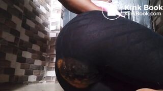 AFRICAN HUGE LEGGINGS POOP