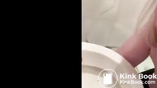 Eat from the toilet