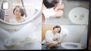 Asian clog toilet with diarrea