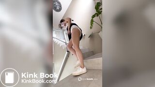 cute girl messy diaper poop