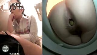 Girl pooping - video 860