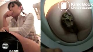 Girl pooping - video 860
