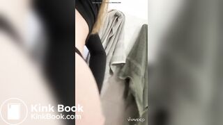 Girl pooping on toilet - video 171