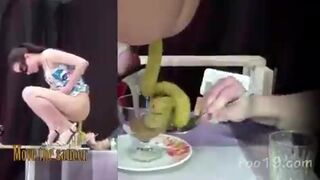 Russian mistress scat compilation
