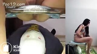 Russian mistress scat compilation