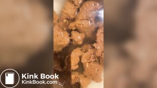 Sexy Colombian girl has diarrhea