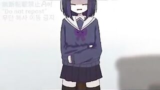 Comp of animations of girls pooping and audio poop