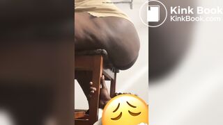 Black mistress scat feeding slVe