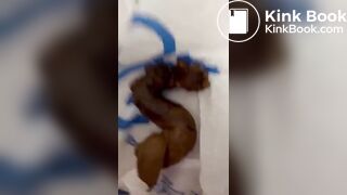blond pooping - video 4