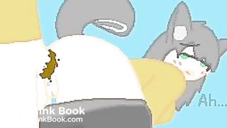 Furry Girl Vore x Scat (3) 1/2 (Animation)
