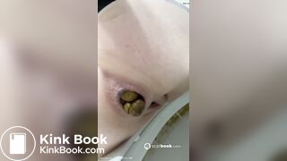 Toilet shit nice butt