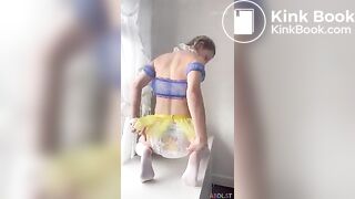 Cute diaper girl number 5