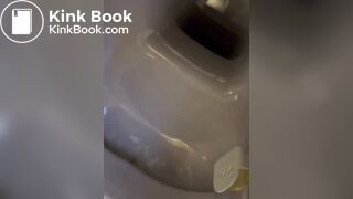 Hot girl shit in toilet - video 2