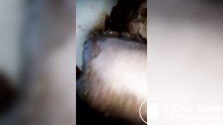 Fingering my SSBBW shitty asshole pt 3
