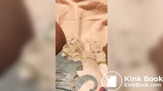 Sexy Hot White Girl Huge & Crackly Diaper Poop