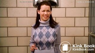 Sexy girl explosive poop at school toilet