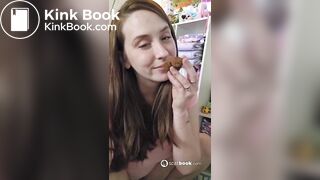 Tasting her own nugget