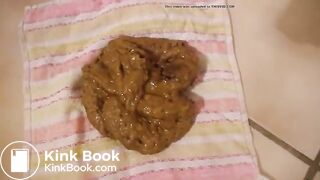 Sticky poop from a hot German girl
