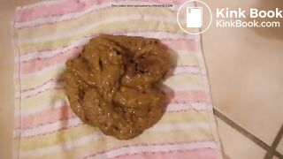 Sticky poop from a hot German girl